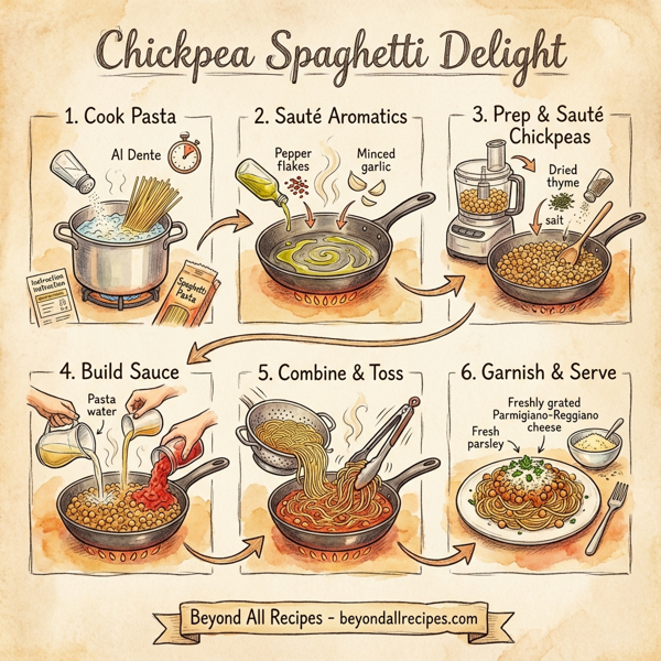 Chickpea Spaghetti Delight instructions
