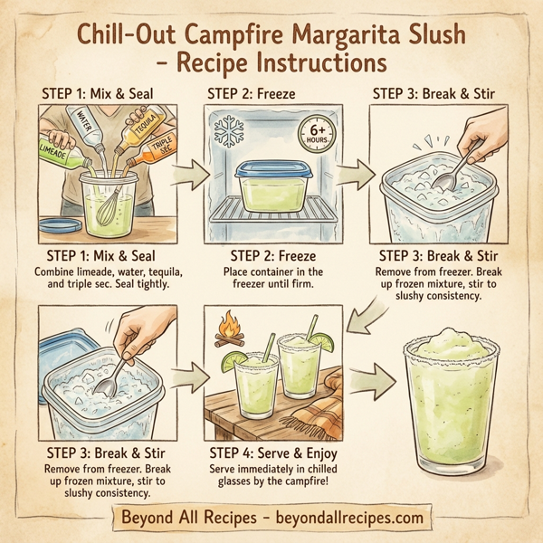 Chill-Out Campfire Margarita Slush instructions