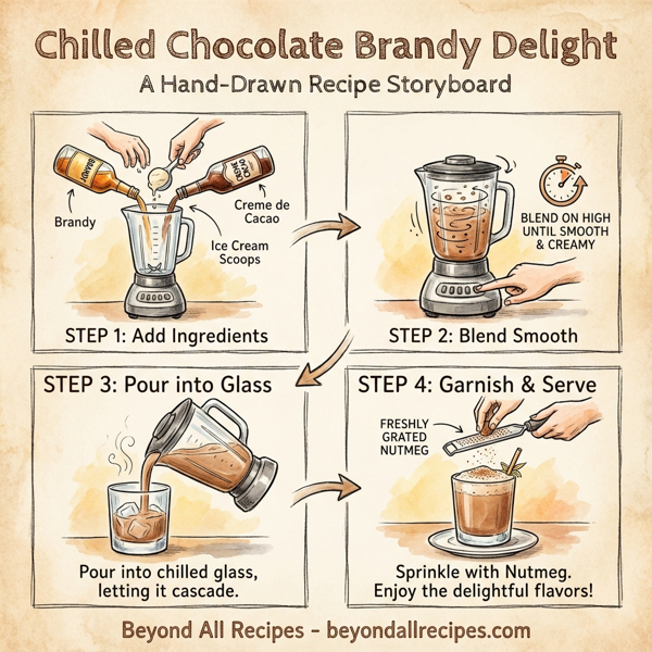 Chilled Chocolate Brandy Delight instructions