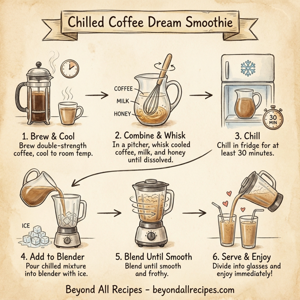 Chilled Coffee Dream Smoothie instructions