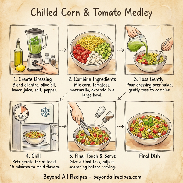 Chilled Corn & Tomato Medley instructions