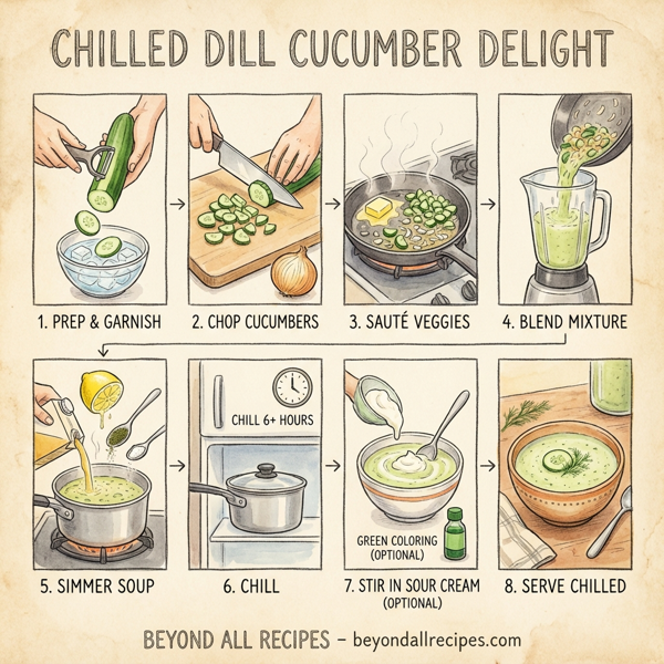 Chilled Dill Cucumber Delight instructions