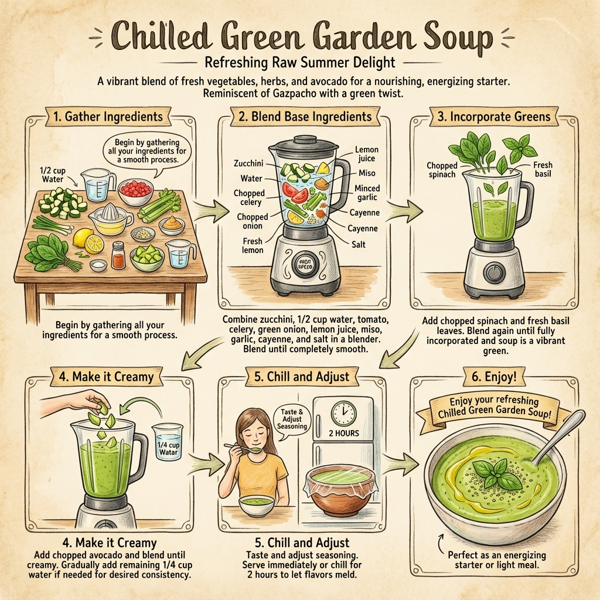 Chilled Green Garden Soup instructions