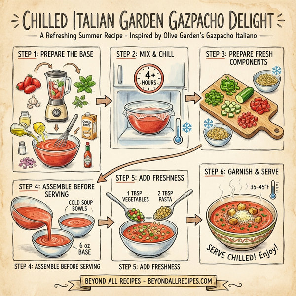 Chilled Italian Garden Gazpacho Delight instructions