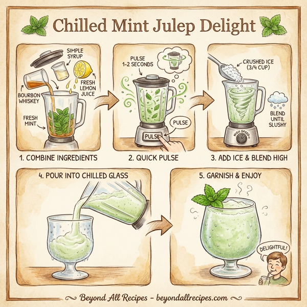 Chilled Mint Julep Delight instructions