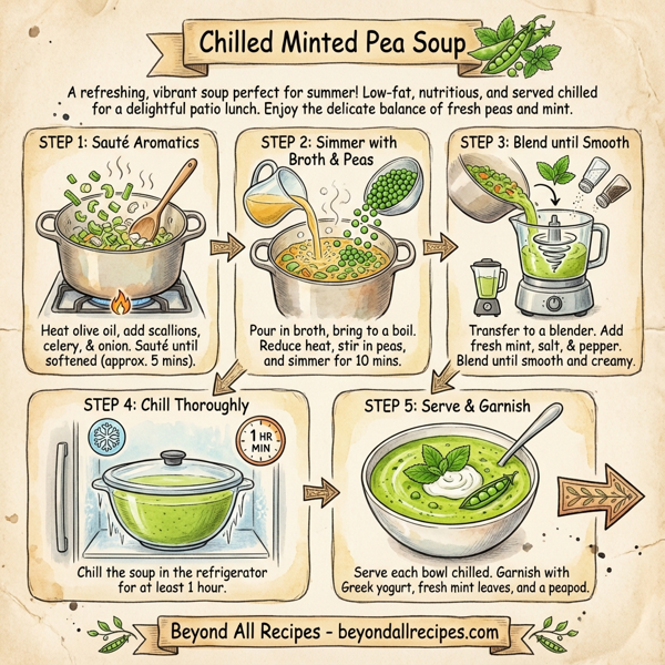 Chilled Minted Pea Soup instructions