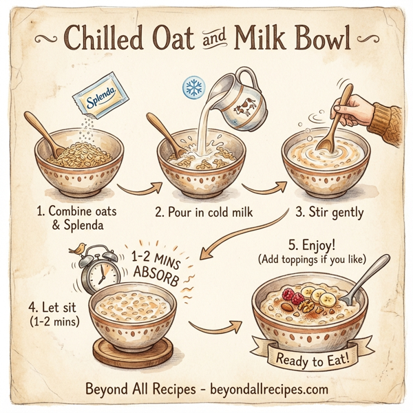Chilled Oat and Milk Bowl instructions