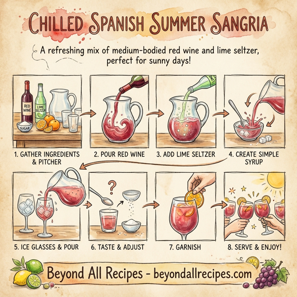 Chilled Spanish Summer Sangria instructions