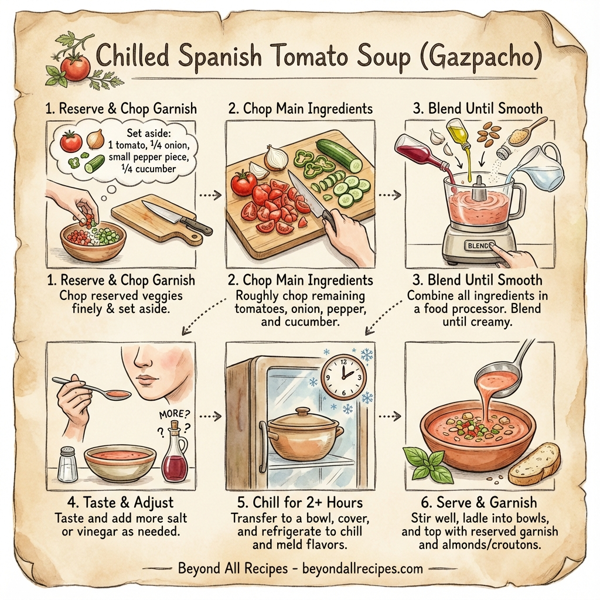 Chilled Spanish Tomato Soup instructions