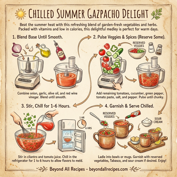Chilled Summer Gazpacho Delight instructions