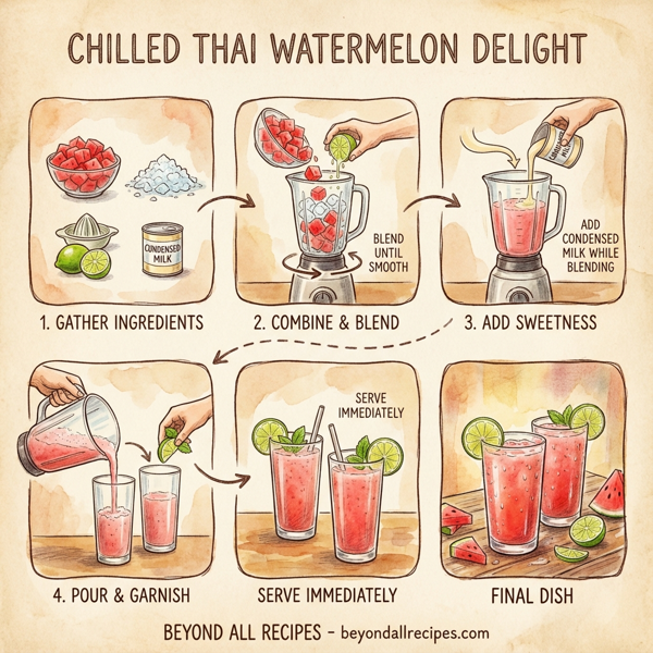 Chilled Thai Watermelon Delight instructions