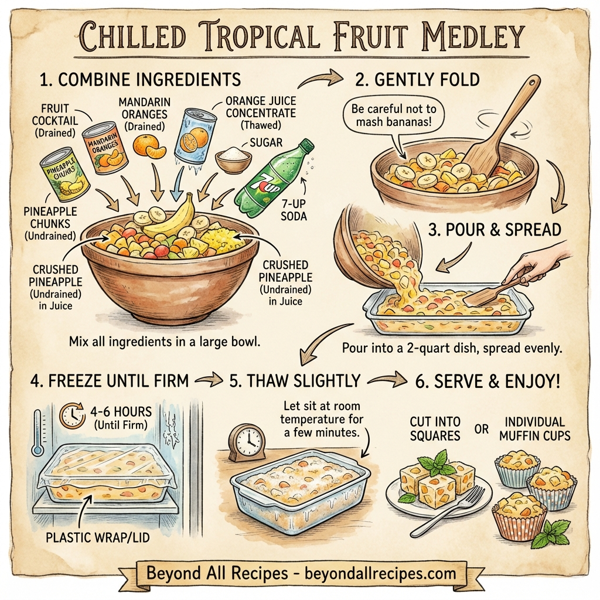 Chilled Tropical Fruit Medley instructions