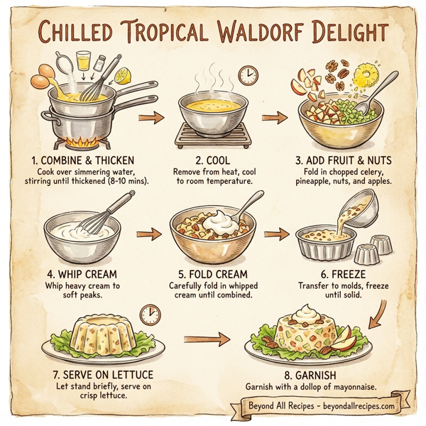 Chilled Tropical Waldorf Delight instructions