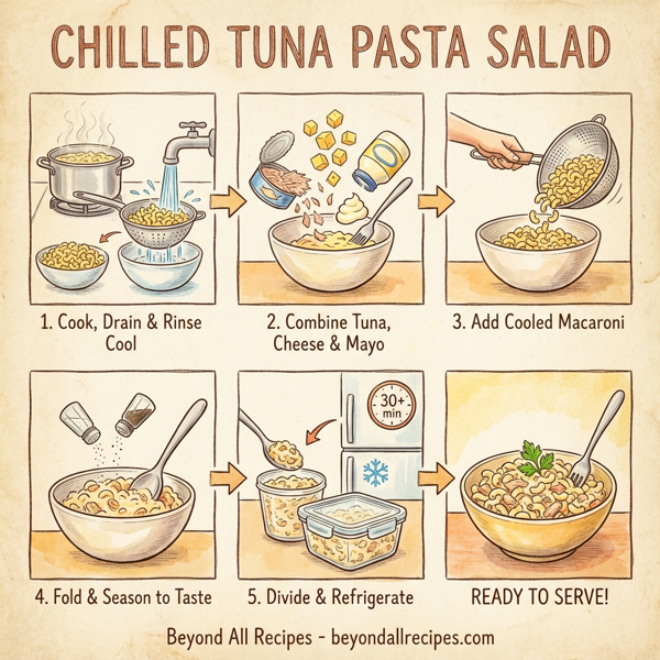 Chilled Tuna Pasta Salad instructions