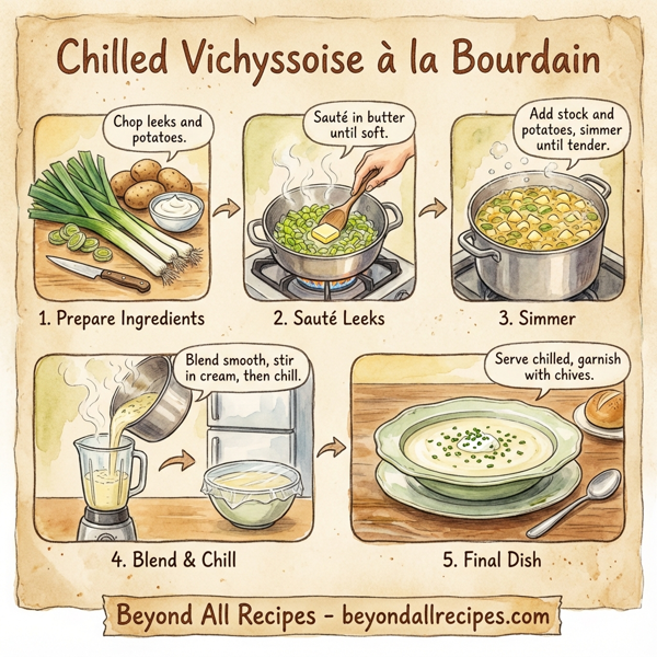 Chilled Vichyssoise à la Bourdain instructions
