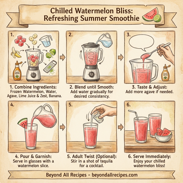 Chilled Watermelon Bliss instructions