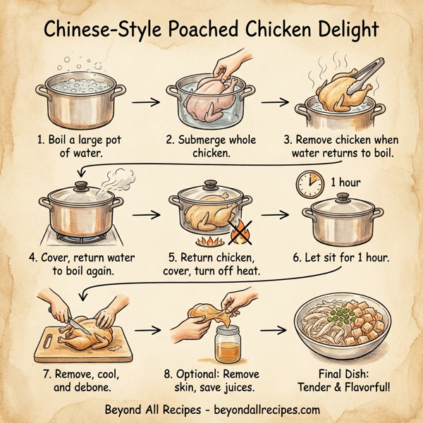 Chinese-Style Poached Chicken Delight instructions