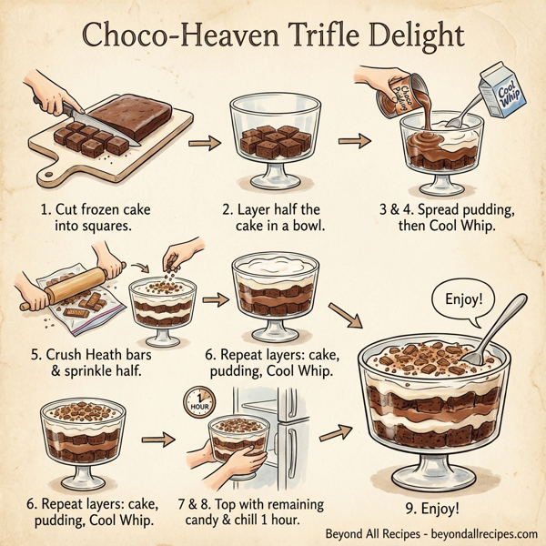 Choco-Heaven Trifle Delight instructions