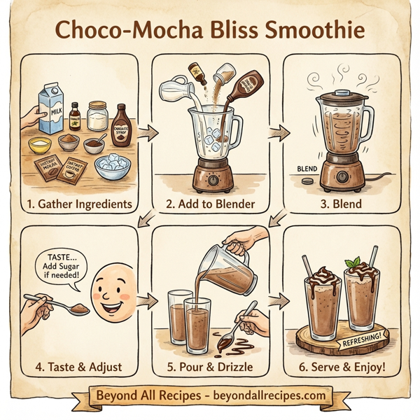 Choco-Mocha Bliss Smoothie instructions