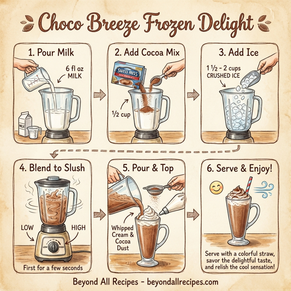 Choco Breeze Frozen Delight instructions