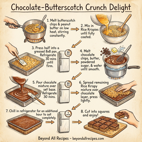 Chocolate-Butterscotch Crunch Delight instructions