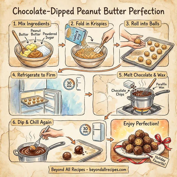 Chocolate-Dipped Peanut Butter Perfection instructions