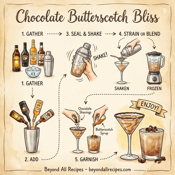 Chocolate Butterscotch Bliss instructions