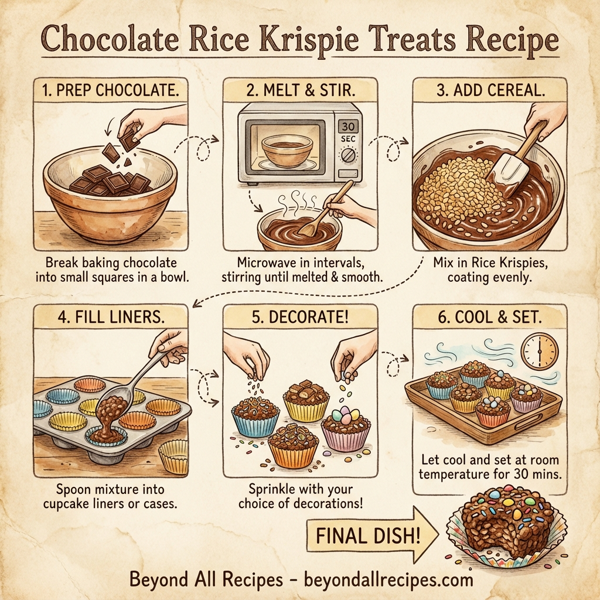 Chocolate Rice Krispie Treats instructions