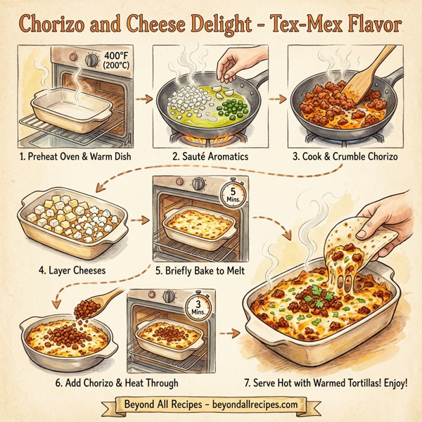 Chorizo and Cheese Delight instructions