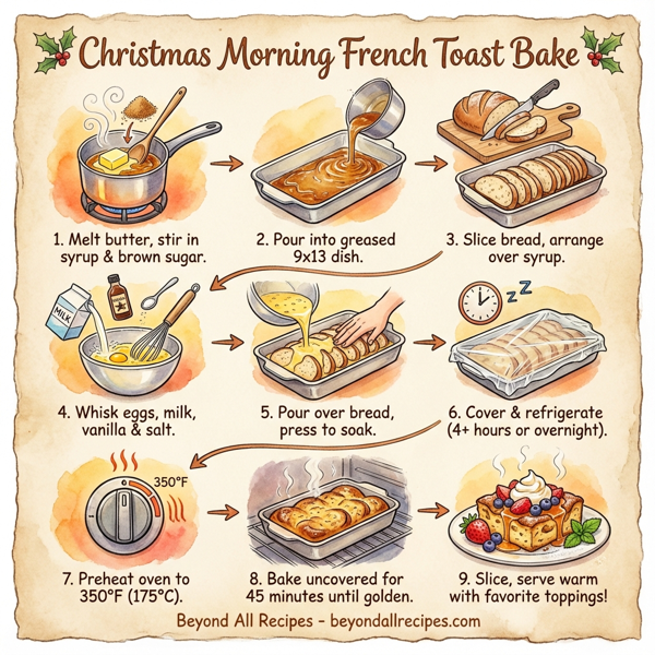 Christmas Morning French Toast Bake instructions