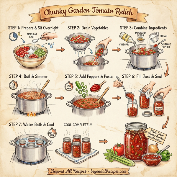 Chunky Garden Tomato Relish instructions