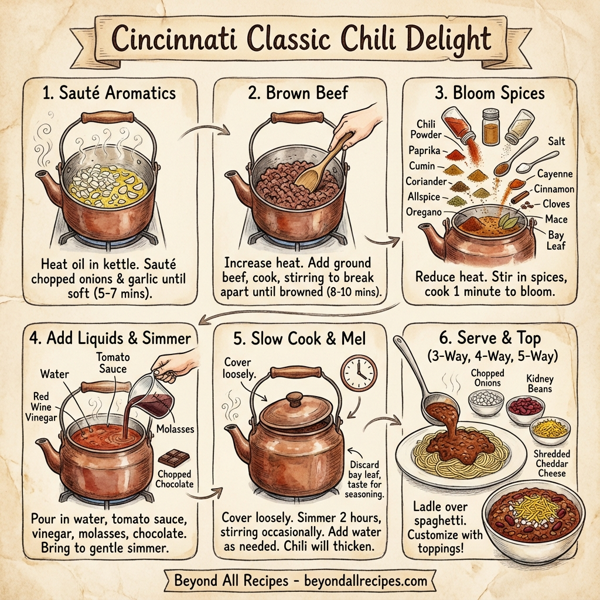 Cincinnati Classic Chili Delight instructions