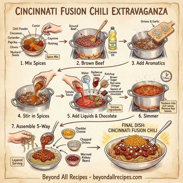 Cincinnati Fusion Chili Extravaganza instructions