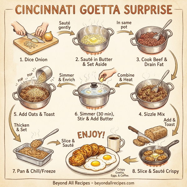 Cincinnati Goetta Surprise instructions