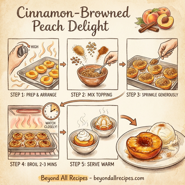 Cinnamon-Browned Peach Delight instructions