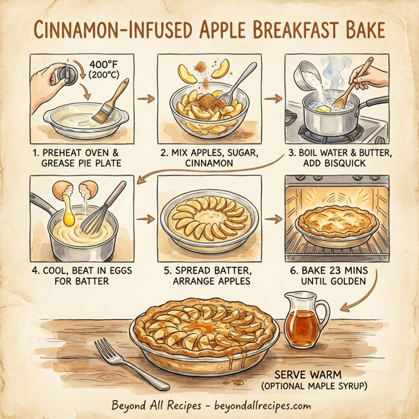 Cinnamon-Infused Apple Breakfast Bake instructions