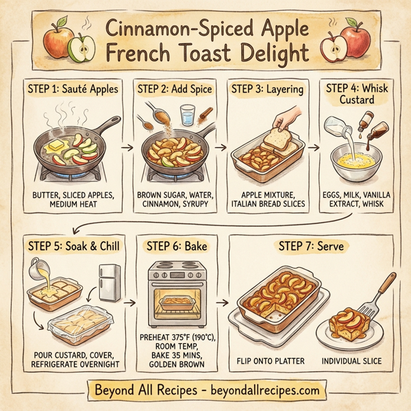 Cinnamon-Spiced Apple French Toast Delight instructions