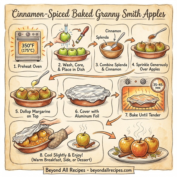 Cinnamon-Spiced Baked Granny Smith Apples instructions