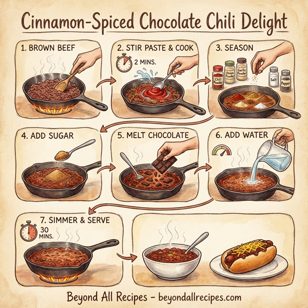 Cinnamon-Spiced Chocolate Chili Delight instructions