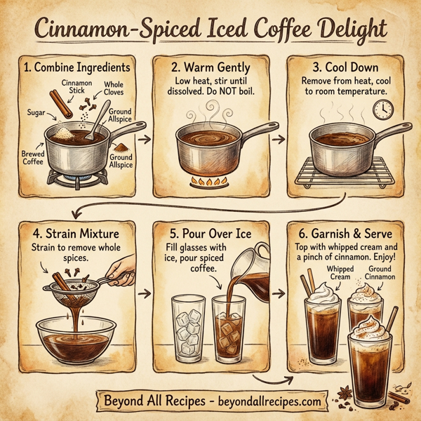 Cinnamon-Spiced Iced Coffee Delight instructions