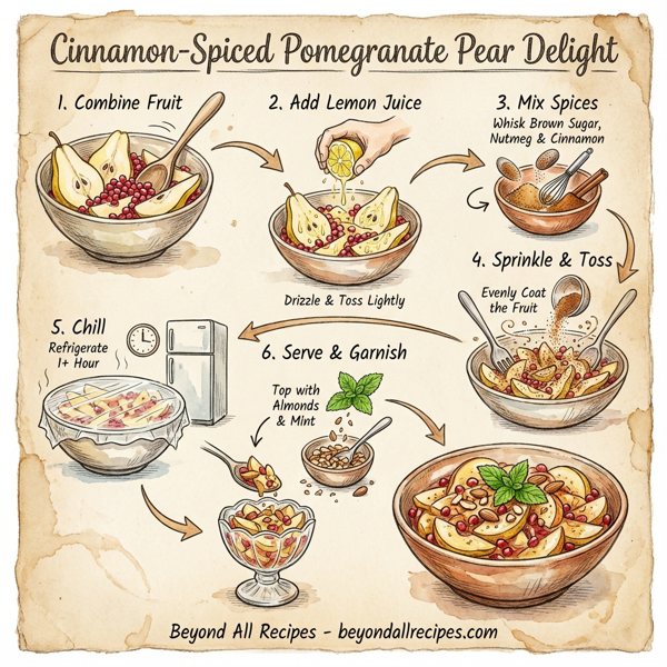 Cinnamon-Spiced Pomegranate Pear Delight instructions