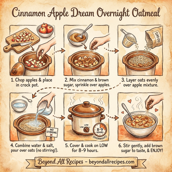 Cinnamon Apple Dream Overnight Oatmeal instructions