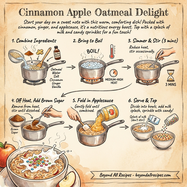 Cinnamon Apple Oatmeal Delight instructions