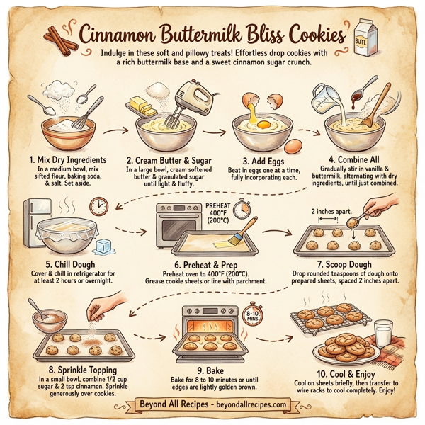Cinnamon Buttermilk Bliss Cookies instructions
