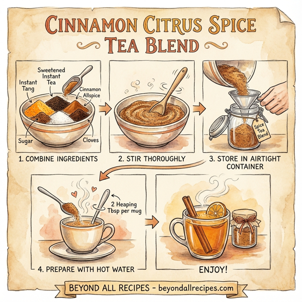 Cinnamon Citrus Spice Tea Blend instructions