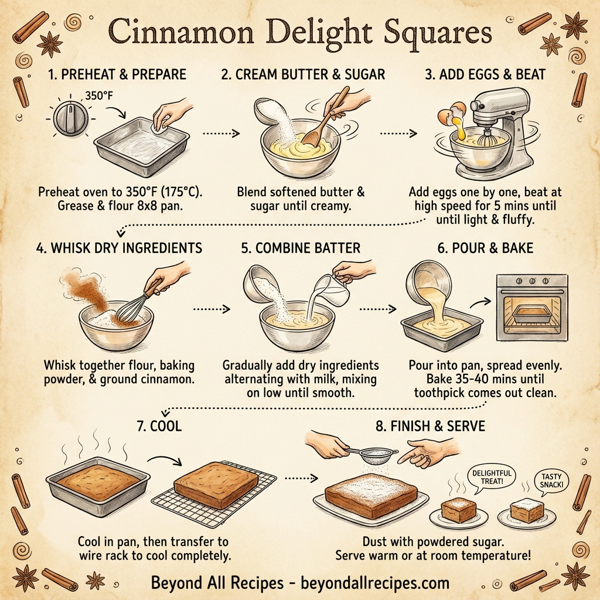 Cinnamon Delight Squares instructions