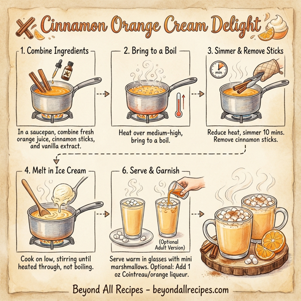 Cinnamon Orange Cream Delight instructions