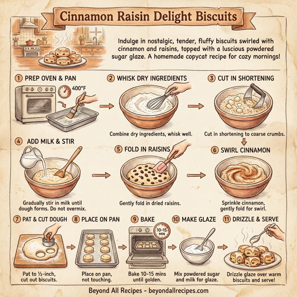 Cinnamon Raisin Delight Biscuits instructions