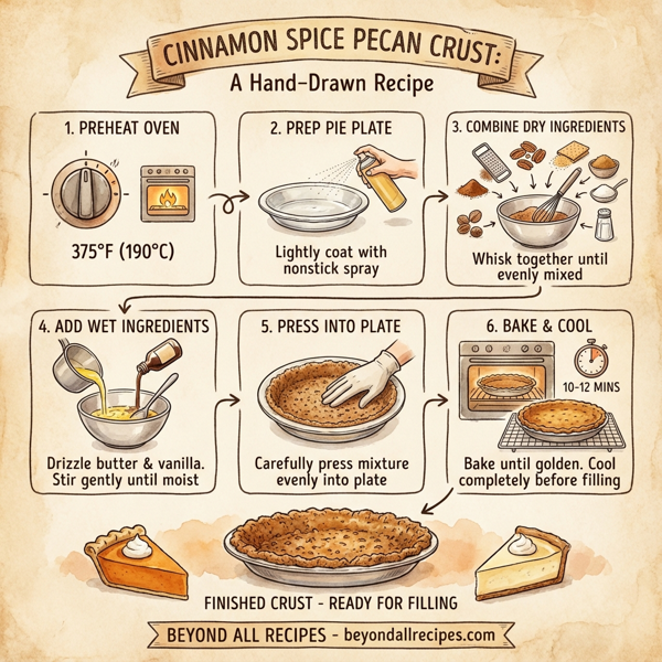 Cinnamon Spice Pecan Crust instructions