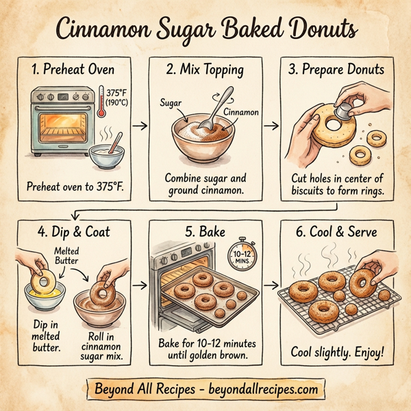 Cinnamon Sugar Baked Donuts instructions
